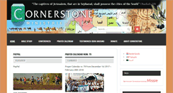 Desktop Screenshot of cornerstone-ministries.info